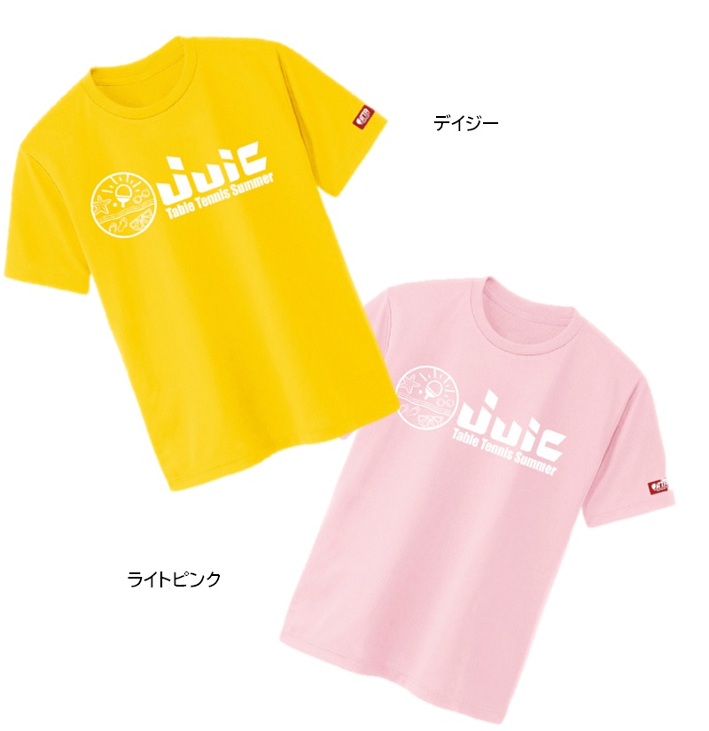 卓球tシャツ JUIC せま ピンク Mサイズ JTTA公認